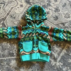 Patagonia Baby Synchilla Hooded Zip Up 6-12 months